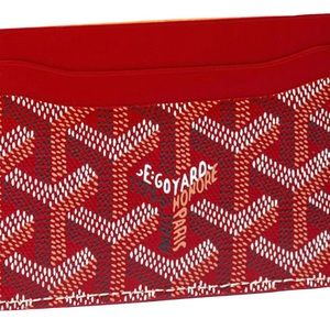 Goyard Sulpice Cardholder Red